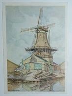 Leiden ( Z.H. ) Zaagmolen De Heesterboom.  H E Roodenburg, Verzenden, 1940 tot 1960, Ongelopen, Zuid-Holland