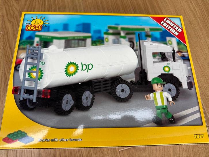 Cobi BP Tankwagen (1971) Limited Edition, Kinderen en Baby's, Speelgoed | Duplo en Lego, Nieuw, Lego, Complete set, Ophalen