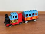 Duplo elektrische trein met wagon 1, Ophalen of Verzenden, Zo goed als nieuw, Complete set, Duplo