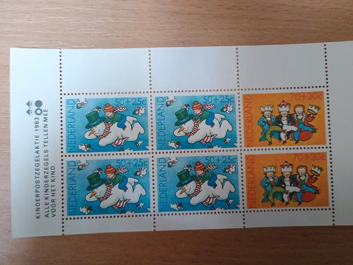 Nederland Kinderpostzegels 1983, Postzegels en Munten, Postzegels | Nederland, Postfris, Na 1940, Ophalen of Verzenden
