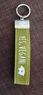 Vegan Sleutelhanger - Yes, Vegan!, Ophalen of Verzenden, Nieuw, Dier of Natuur