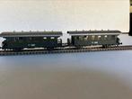 2X Roco 4230A H0 - Personenwagen 2. Kl der DB der Bauart Bie, Hobby en Vrije tijd, Modeltreinen | H0, Gelijkstroom, Wagon, Ophalen of Verzenden