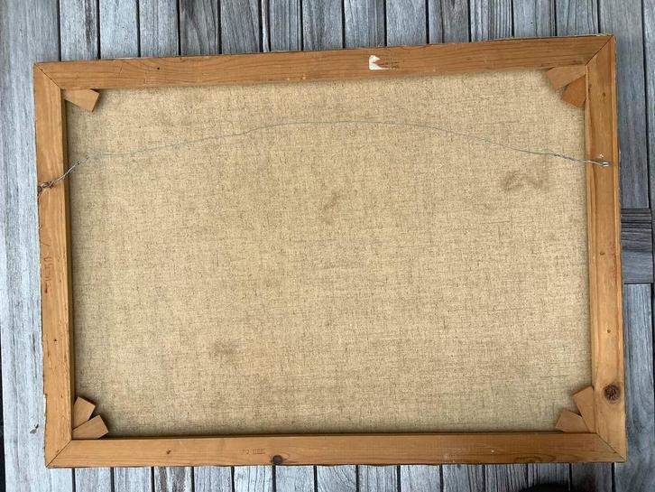 Canvas schildersdoek op houten raamwerk van 50 bij 70 cm, Hobby en Vrije tijd, Schilderen, Doek, Ophalen