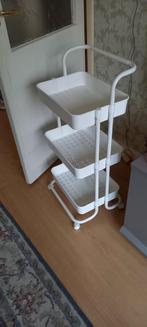 handige trolley / bijzet wagentje / etagere, Ophalen, Zo goed als nieuw
