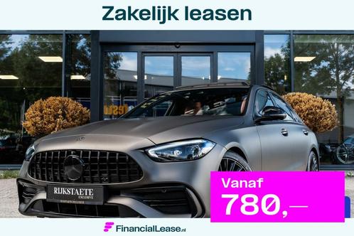 Mercedes C-klasse C300 d AMG|PANO|BURMESTER|MEMORY|MATTE|ACC, Auto's, Mercedes-Benz, Bedrijf, Lease, Financial lease, C-Klasse