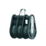 SPRENGER DRIESCHIJFSBLOK 12 MM BLOK 3 ROLLEN KOGELLAGER, Watersport en Boten, Accessoires en Onderhoud, Ophalen of Verzenden, Nieuw