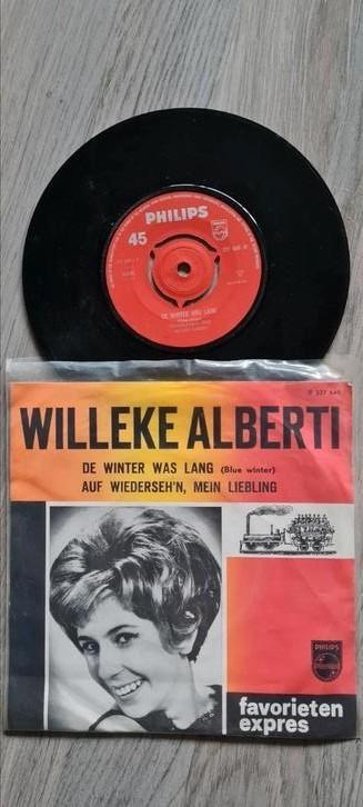 Single 45T Willeke Alberti - De Winter Was Lang beschikbaar voor biedingen