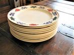 Boerenbont diner bord 24 cm Boerenbond, Gebruikt, Ophalen of Verzenden, Bord(en), Aardewerk
