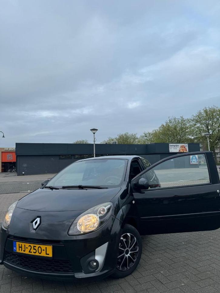 MOET WEG Renault Twingo 1.2 16V 2008 Zwart APK Gekeurd!, Auto's, Renault, Particulier, Twingo, Elektrische ramen, Parkeersensor