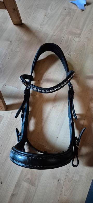 Horsegear styx anatomisch hoofdstel cob met anky frontriem  beschikbaar voor biedingen