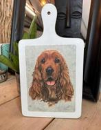 Nieuw: grote broodplank met engelse cocker spaniel, Huis en Inrichting, Ophalen of Verzenden