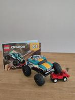 LEGO Creator 3in1 Monstertruck 31101, Ophalen of Verzenden, Zo goed als nieuw, Complete set, Lego