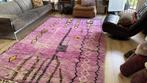 Handgeknoopt vintage Berber tapijt – ca. 308  200 cm, Huis en Inrichting, Info@bababoho.com, Crème, 200 cm of meer, Ophalen of Verzenden