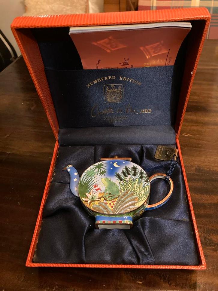 Charlotte di Vita Theepot 2003 Genummerde Editie, Antiek en Kunst, Antiek | Porselein, Ophalen of Verzenden