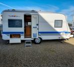 Hobby 460 Excellent Easy incl. Voortent en Luifel, Caravans en Kamperen, Caravans, Rondzit, Hobby, Frans bed, Particulier