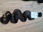 Brazilian wave weave real virgin hair 24 inch 3 bundels nog, Ophalen of Verzenden, Nieuw, Pruik of Haarverlenging