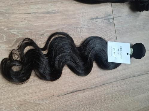 Brazilian wave weave real virgin hair 24 inch 3 bundels nog, Sieraden, Tassen en Uiterlijk, Uiterlijk | Haarverzorging, Nieuw