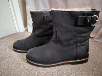 Zwarte laarzen van Shabbies  beschikbaar voor biedingen