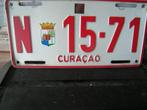 nummerplaat curacao, Ophalen of Verzenden, Gebruikt, Auto's