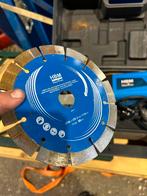 HBM GLEUVENFREES MET 5 x diamantschijf, Doe-het-zelf en Verbouw, Gereedschap | Slijpmachines, Ophalen of Verzenden, Zo goed als nieuw