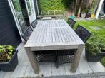 Teak Tuintafel, Tuin en Terras, Ophalen of Verzenden, Gebruikt, Rechthoekig, Teakhout