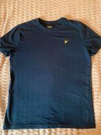 Lyle & scott T-shirt, Ophalen, Blauw, Zo goed als nieuw, Lyle & Scott