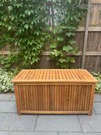 Balkon Tuin Bank Opbergbox Acia Hout, Ophalen of Verzenden, Zo goed als nieuw, Hout