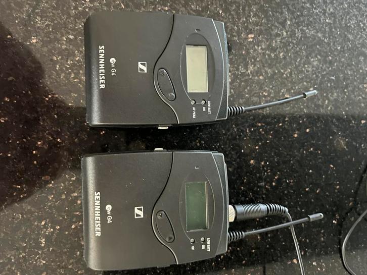 Sennheiser EW G4 - Bodypack SK100 + Diversity Receiver EK100, Telecommunicatie, Zenders en Ontvangers, Ontvanger, Ophalen