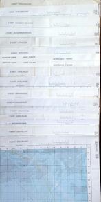 Stafkaarten geheel Nederland, Gelezen, Ophalen of Verzenden, Landkaart, 1800 tot 2000