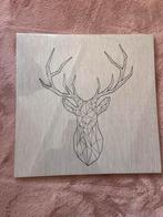 PJÄTTERYD IKEA Wanddecoratie - Hert, Ophalen of Verzenden, Zo goed als nieuw, Print, 50 tot 75 cm
