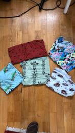 Restantjes tricot en french terry, Hobby en Vrije tijd, Stoffen en Lappen, Ophalen, 120 cm of meer, Zo goed als nieuw, Katoen
