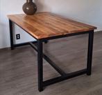 Eettafel mangohout, Huis en Inrichting, Tafels | Eettafels, Ophalen, 50 tot 100 cm, Zo goed als nieuw, 150 tot 200 cm