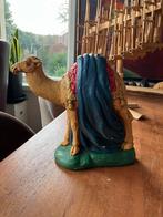 Grote Kameel voor kerststal van gips, Antiek en Kunst, Ophalen