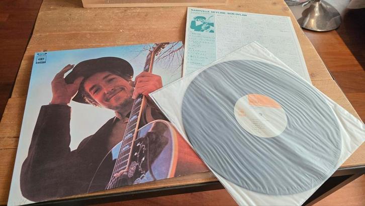 BOB DYLAN NASHVILLE SKYLINE JAPAN LP 1976 ( BEATLES, Cd's en Dvd's, Vinyl | Pop, 1960 tot 1980, 12 inch, Verzenden