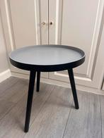 Handig bijzettafeltje zwart/grijs, Huis en Inrichting, Ophalen, Minder dan 45 cm, Minder dan 55 cm, Gebruikt