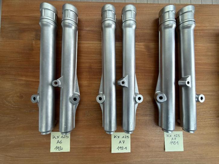 Kawasaki KX125-A6 A7 B1 D1 en E6 : reserveonderdelen, Motoren, Onderdelen | Kawasaki, Nieuw, Ophalen of Verzenden