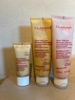 3x clarins doux nettoyant moussant, clarins gentle foam clea, Ophalen of Verzenden, Zo goed als nieuw, Gehele gezicht, Reiniging