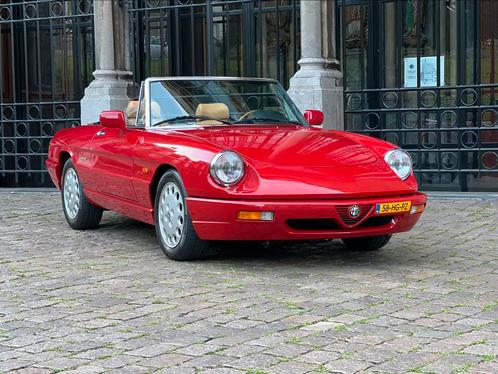 Alfa Romeo Spider 2.0 U9 1990 Rood, Auto's, Alfa Romeo, Particulier, Spider, Benzine, Cabriolet, Handgeschakeld, Geïmporteerd