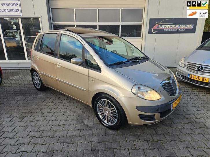 Lancia Musa 1.4-16V Platino Panodak..., Auto's, Lancia, Bedrijf, Te koop, Musa, ABS, Airbags, Airconditioning, Boordcomputer, Centrale vergrendeling