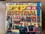 cd POP IN JE MOERSTAAL, Cd's en Dvd's, Cd's | Nederlandstalig, Ophalen of Verzenden, Zo goed als nieuw, Levenslied of Smartlap