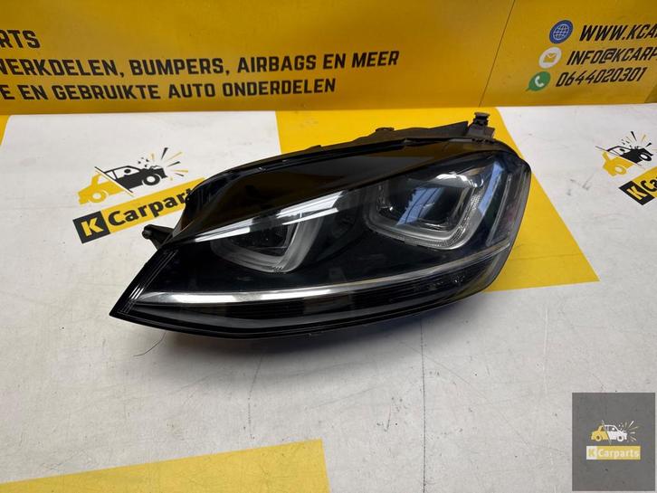 GOLF 7 VII LINKS BI-XENON LED Koplamp 5G1941033 ORIGINEEL, Auto-onderdelen, Verlichting, Volkswagen, Gebruikt, Ophalen of Verzenden