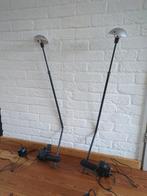 Auping bed lampjes dimbaar, Huis en Inrichting, Slaapkamer | Bedden, Ophalen, Gebruikt, Bruin, Tweepersoons