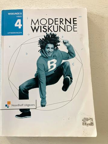 Moderne Wiskunde B HAVO 4 Uitwerkingen beschikbaar voor biedingen