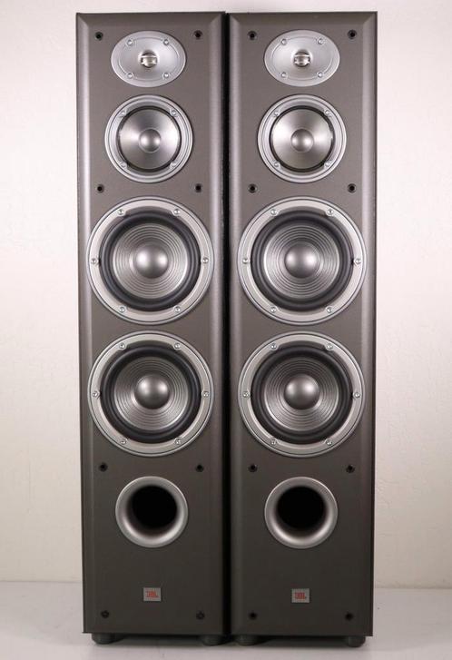 JBL NORTHRIDGE E80 SPEAKERS 4-DRIVER BI-WIRE BASSREFLEX, Audio, Tv en Foto, Luidsprekers, Zo goed als nieuw, Front, Rear of Stereo speakers