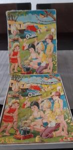 Houten retro puzzel, Ophalen of Verzenden, Minder dan 500 stukjes, Gebruikt