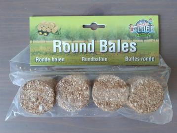 Kids Globe Ronde Balen 1:32 Nieuw 4 hooi balen beschikbaar voor biedingen