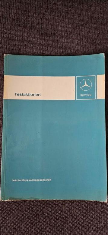 Mercedes testbladen beschikbaar voor biedingen