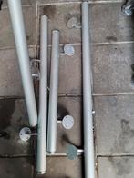 Trapleuningen 4 stuks met bevestiging, Ophalen