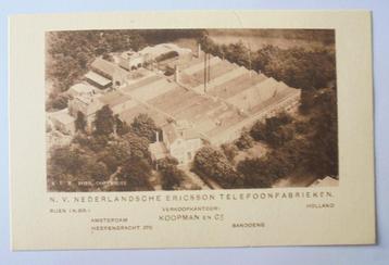 RIJEN NB Nederlandsche  ERICSSON Telefoonfabrieken ca 1920. beschikbaar voor biedingen