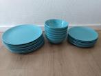 Servies Ikea, blauw, turquoise, Huis en Inrichting, Keuken | Servies, Ophalen, Zo goed als nieuw, Overige stijlen, Bord(en)